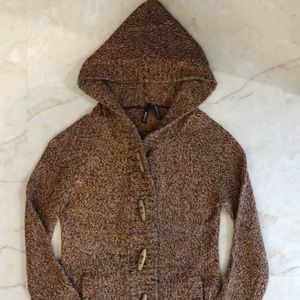 Take Out, full length hooded,sweater.